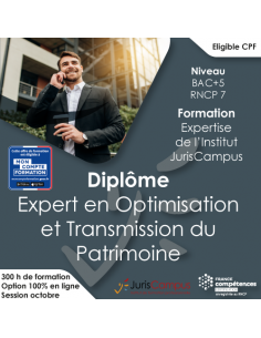 Expert en Optimisation et Transmission du Patrimoine